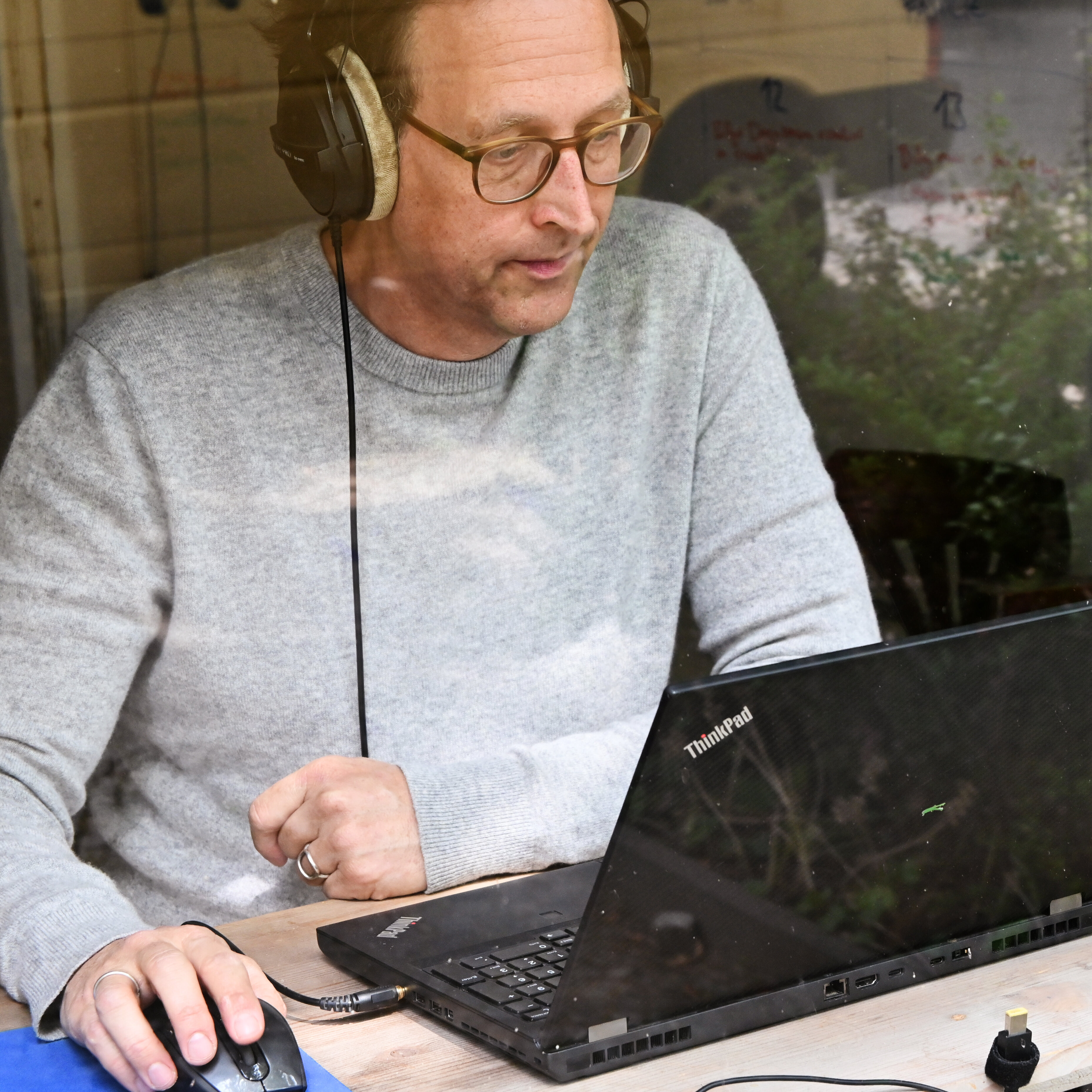 Christian am Laptop